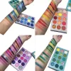 Palette di ombretti a 60 colori Set di trucco professionale di alta qualità Look estivo Glitter Shimmer Matte Baked Shadows F3Mz #