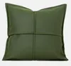 Kudde modern kort grön abstrakt fyrkantig kudde/almofadas fall 30x50 45 50 mode färskt enkla fasta omslag hem decore