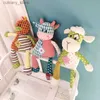 Stuffed Plush Animals 30CM Cute Cat Plush Toys Lovely Chick Duck Cow Sheep Stuffed Animal Striped Soft Toy Dolls Car Ornaments For Kids Birthdy Gifts L240320