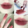 1/2/4PCS Kolor Brown warg Glaze Matte Liquid Lipstick Cute Strawberry Waterproof Veet Red Lip Mud Cheek Rouge Tint 89ci#