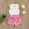 Zestawy odzieży Focusnorm 0-4y Summer Lovely Baby Girl