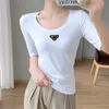 Camiseta de diseñador para mujer, camiseta informal de verano para mujer, camisetas de manga corta con cuello redondo, envío gratis