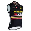 UAE Team Sleeveless Cycling Jersey Men Women JUMBO Bike Vest Maillot Ropa Ciclismo Quick Dry Pro Bicycl Tshirt Windbreaker 240323