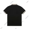 24ss Men designer Tee Polo shirts mens embroidery letter print polos tshirts cotton women turndown collar classical tshirt black white red 3XL XXXL