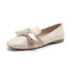 Casual Shoes Leather Woman Soft Boat For Women Flats Big Size 35-44 Ladies Loafers Non-Slip Sturdy Sole 2024 588