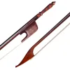 Guitar Naomi Professional 4/4 Violin/Fiddle Bow Baroque Style Snakewood Stick Natural Mongolia Horsehair Durable Use