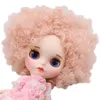 Glacé DBS Blyth poupée NoBL2352 cheveux rose pâle lèvres sculptées mat personnalisé visage corps articulaire 16 bjd ob24 anime fille 240311