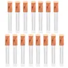 Storage Bottles 15 Pcs Lip Gloss Lipstick Tube Refillable DIY Balm Color Containers