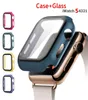 Gehard GlassCase voor Apple Watch 5 4 44mm 40mm Screen Protector iWatch 3 2 1 42mm 38mm Beschermhoes8434591