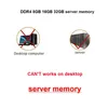 DDR4サーバーメモリRAM 4GB 8GB 16GB 32GB PC4 2133MHZ 2400MHZ 2666MHz 2400Tまたは2133p 26666V ECC REGサーバーメモリDDR4 8G 16G 32G 240322
