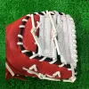 Gants de 13 pouces de baseball gant frappeurs en cuir de vache complet en cuir de premier but puissante puissance de combat pour les jeunes hommes adultes gauche à droite softball