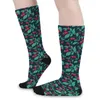 Women Socks Cherries Tomatoes Stockings Couple Fruit Print Breathable Leisure Outdoor Sports Anti Bacterial Gift Idea