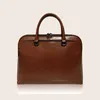 Aktentaschen Luxus Echtes Leder Damen Aktentasche Mode Business Handtasche Große Kapazität Schulter Messenger Tasche Damen Laptop