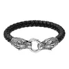 Bracelets de charme Hip Hop Bracelet pour hommes tressé corde bijoux père pour la Saint-Valentin Thanksgiving anniversaire mariage mari