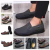 GAI cómodos Zapatos de hombre Zapato negro Fiesta con punta redonda Banquete al aire libre Traje clásico Hombres Diseñadores de tacón de negocios Zapatos tamaño EUR 38-50 suaves