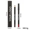 Private Label Vegan Lip Liner Bleistift 21 Farben Matt Wasserdicht LG Dauerhafter Lippenstift Stift Kosmetik Schönheit Make-up s4Gq #