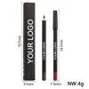 private Label Vegan Lip Liner Pencil 21 Colors Matte Waterproof Lg Lasting Lipstick Pen Cosmetics Beauty Makeup s4Gq#