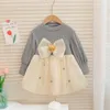 Girl Dresses Infant Dress Animal Bow Fashion Princess Birthday Party Kid Ball Gown Baby Clothes Wedding Toddler A926