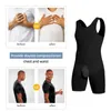 Erkekler shapewear karnı kontrol bodysuit bel antrenörü zayıflama tam vücut şekillendirici fajas sıkıştırma gömlek şort ped ince göbek 240315