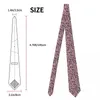 Bow Ties Pink Leopard Skin Tie Animal Cosplay Party Neck Men Women Cool Fashion Necktie Accessories Quality Custom DIY Collar