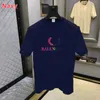 2024 Novos Mens Designers Camiseta Homem Mulheres Camisetas Com Letras Imprimir Mangas Curtas Camisas de Verão Homens Soltos Camiseta