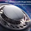 Deodorante per auto Deodorante per auto creativo solare rotante UFO diffusore di profumo piccolo profumo durevole purificatore d'aria accessori per interni auto 24323