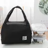 Opbergzakken Bento Tas Draagbare Lunchbox Eenvoudige Picknick Dikke Aluminiumfolie Mama Rugmelk Schouder Lunchboxen Heren Klein