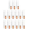 15 pcs Tubes de brillant à lèvres Rouge à lèvres Bouteilles rechargeables Baumes Remplissage Ctainers Lip-glaze Couleur V6ZW #