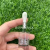 8,5 ml pieno trasparente rotondo tubo vuoto per lucidalabbra trasparente bottiglia per balsamo per labbra riutilizzabile crescita degli occhi liquidi contenitori cosmetici rossetto k7jB #