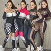 Luxe Designer Plaid Casual Jurken voor Vrouwen Zomer Vrouwelijke Lange Mouw Festival Kleding Sexy Mini Verjaardagsfeestje Outfits 4902