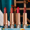 4colors/box Lipstick Set Mousse Veet Matte Carved Lip Gloss Waterproof Lg-lasting Lip Stick Cosmetic Beauty Makeup Gift K4WJ#