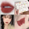 6 pçs/set Matte Veet Lip Gloss À Prova D 'Água Lg-duração Batom Líquido Cosméticos Beleza Manter 24 Horas Maquiagem Define maquillages n3xv #