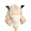 Hair Accessories Funny Headwear High Quality Halloween Hairpin Bat Gothic Style Haircard