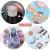 wholesale Empty 10/20g Acrylic Round Jars - BPA Free Plastic Ctainers For Cosmetic, Lip Scrub, Makeup,Lipstick, Eye Shadow p93I#