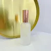 収納ボトル香水スプレーボトルマットグラス空の5ML-100mlファインミストアトマイザー補充可能バイアルエッセンシャルオイル化粧品DIY