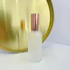 Bottiglie di stoccaggio Flacone spray per profumo Vetro opaco Vuoto 5ml-100ml Atomizzatore a nebbia fine Fiala riutilizzabile Olio essenziale Cosmetico Fai da te