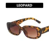 2 pezzi di design di lusso di moda Occhiali da sole con montatura piccola quadrati 2020 nuovi occhiali da sole Occhiali da sole Fashion Street Photo