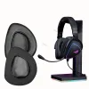 Casque de coussinets en cuir en cuir de remplacement casque / casque pour coussin pour asus rog delta aura synchronisation usbc tas-cordon