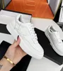 Klassiker Designer Sportschuhe Damen Herren Sport Leder Chanells Skateschuhe Luxus Sneakers C Running Woman Trainer 353