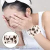 1 Paar Gesicht W Armbänder Gesichts Make-up Entferner Flügel Gesicht Handgelenk Band Spa Yoga Laufen Absorbent Schweiß Hautpflege Werkzeuge Set 31kP #