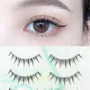 Little Devil False Eyeles Natural Cross 5 Par 11mm Transparenta Stalk Eyeles Extensis Makeup Tool S5er#