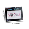 festival Face Stickers Diamd Makeup Body Art Eyeliner Tattoos Party Bady Make Up Tools Eye Rhinestes Glitter Face Jewelry p9YR#