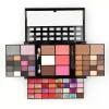 74 Cores Sombra Lip Gloss Combinati Maquiagem Set Matte Eye Shadow Tray Fl Batom Fi Mulheres Cosmetic Kit Box i5Gm #