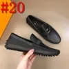 40Modello di marca di lusso Scarpe eleganti da uomo con motivo stampato Scarpe basse casual Scarpe da ufficio per affari Oxford in vera pelle Designer Mocassino in pelle scamosciata con fibbia in metallo Taglia 38-46