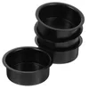 Candle Holders 4 Pcs Jar Metal Cup Travel Toiletry Containers Centerpiece Tray Iron Simple Candleholder