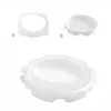 1set Round Eclipse Silicone Cake Mold For Mousses Ice Cream Chiffon Baking Pan Decorating Accessories Bakeware Tools 240311