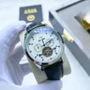 2021 Business Hollow Tourbillon Tam Otomatik Mekanik Moda Erkekler Saat