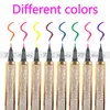 Eyeliner Pen Groothandel Magic Zelfklevende Valse Eyel Vloeibare Eyeliner Geen Magneet Eyel Makeup Tool Lg Blijvende Gule Gratis 53fQ #