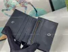 Luxury Bags Women Short Wallets Brand Hasp Zipper Long Wallets Purses Classic Metal Letter Multiple Wallets Fashion Ladies Clutch Bags Purses Card Bags Pocket