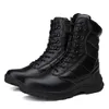 Fitnessschoenen Heren Militaire Tactische Laarzen Mannelijke Zwarte Sneakers Outdoor Warme Winter Sneeuw Hoge Top Waterdicht